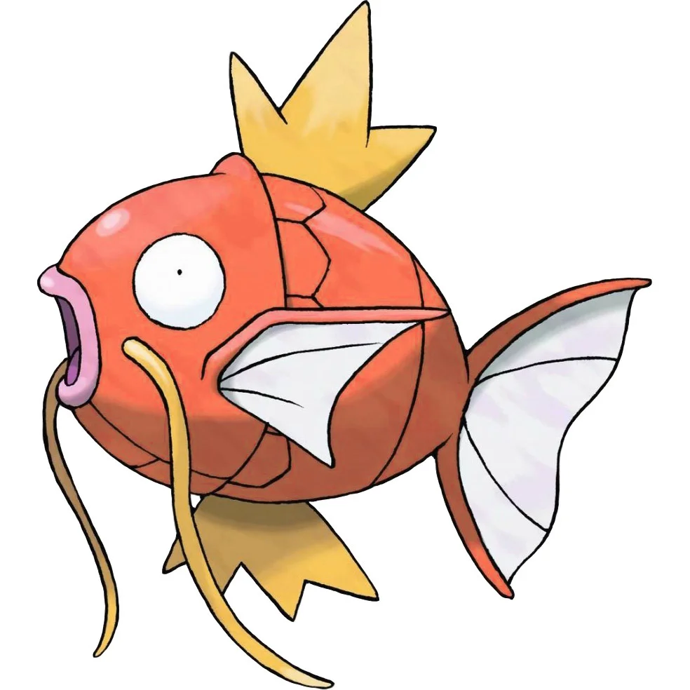 the water type pokemon Magikarp