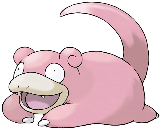 The water/psychic type pokemon Slowpoke